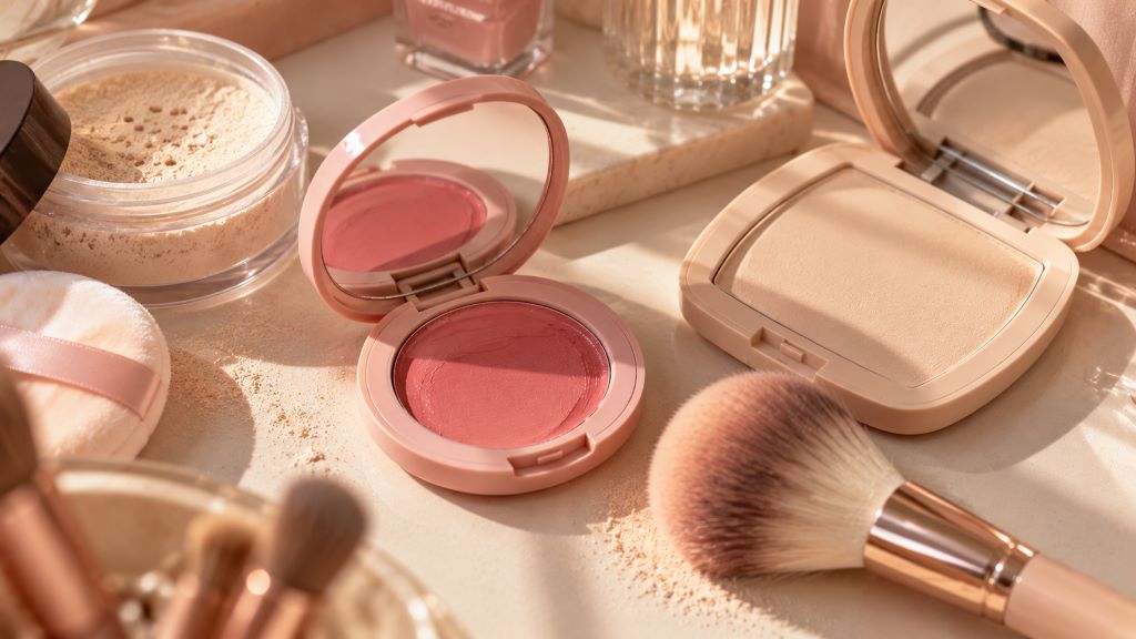 Warm Vanity Makeup Still Life