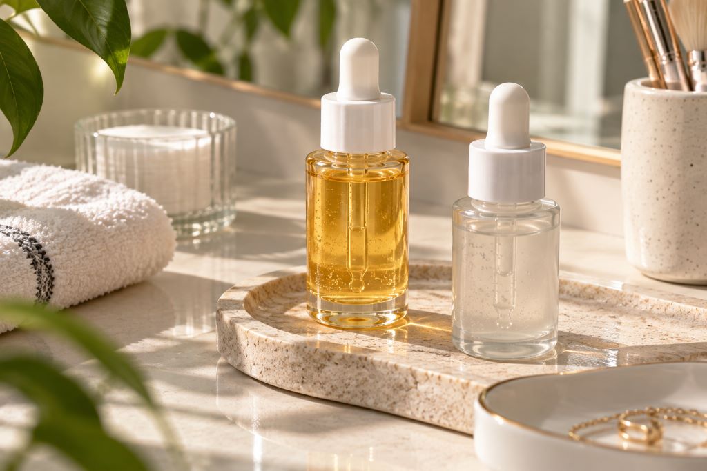 Warm Vanity Skincare Still Life