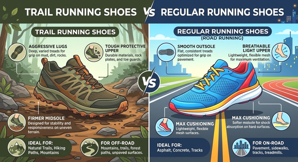 beda sepatu lari dengan trail (1)