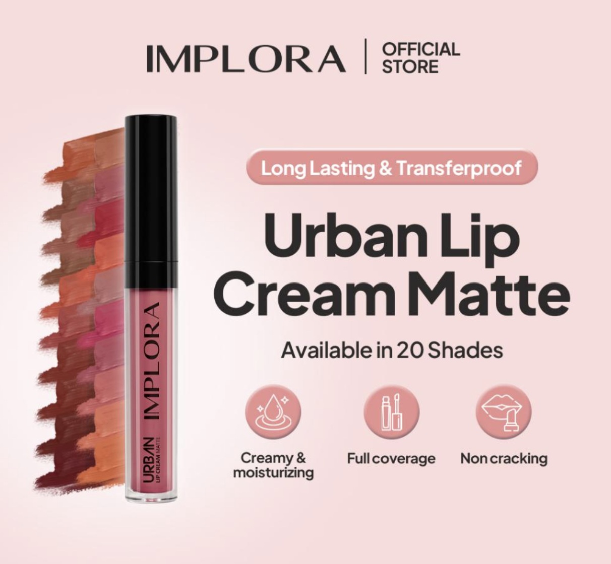 mplora Urban Lip Cream Matte