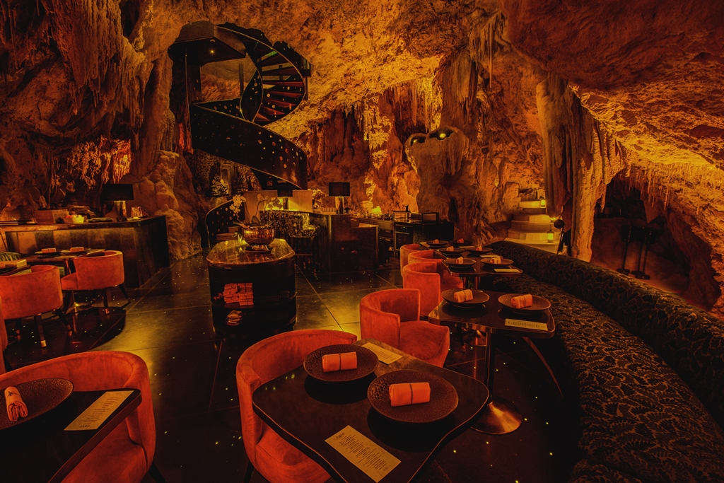 the cave