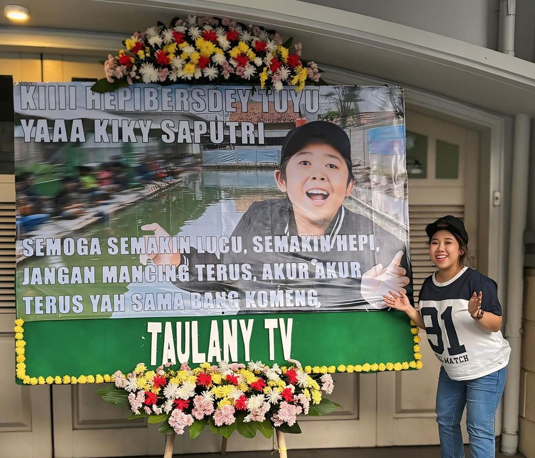 Hadiah Ultah Kiky Saputri dari Andre Taulany Bikin Ngakak