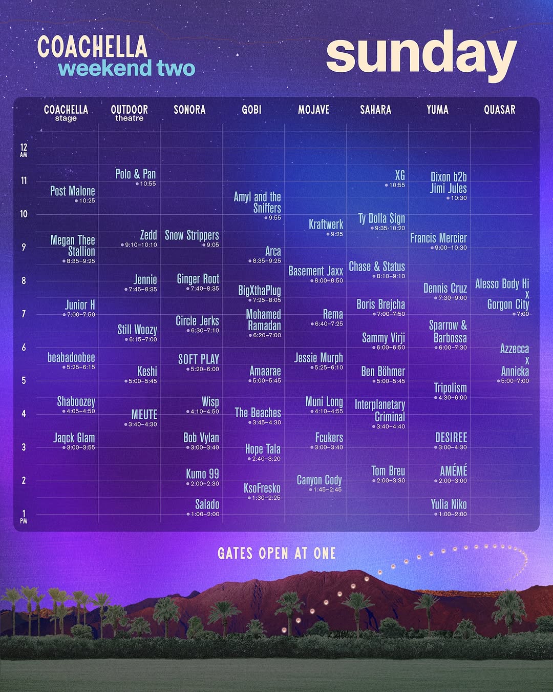 Line Up Coachella 2025 Pekan Ini, ENHYPEN dan Jennie Bakal Tampil Kembali