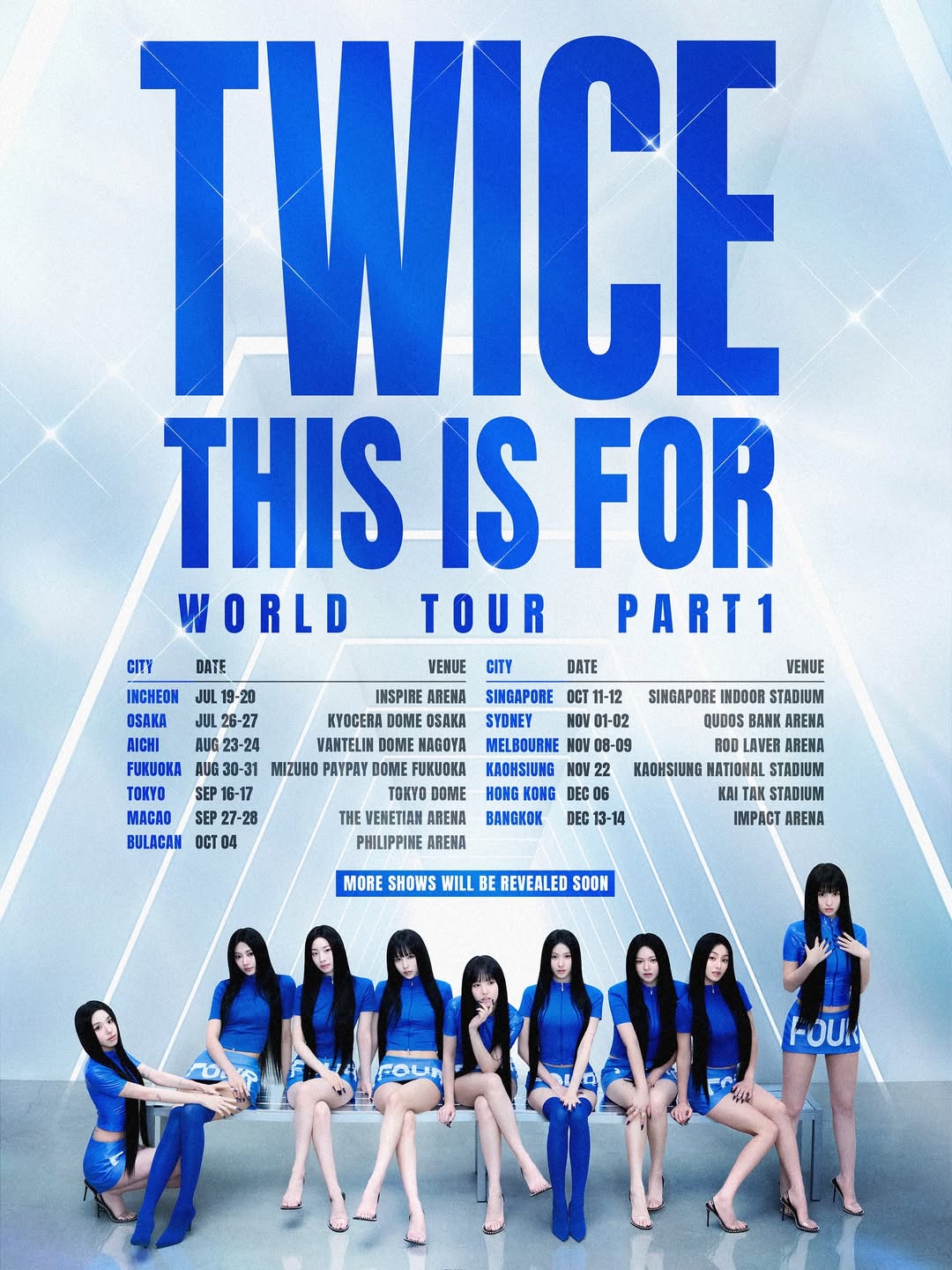 TWICE Umumkan Tur Dunia 2025, Jakarta Kok Nggak Masuk Daftar?
