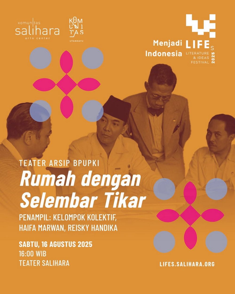 LIFEs 2025 Hadirkan Teater Arsip Sejarah hingga Penampilan Sukatani
