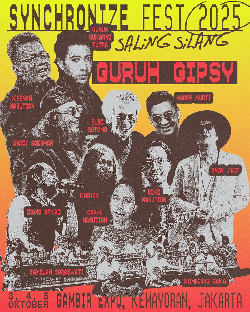 Lineup Lengkap Synchronize Fest 2025
