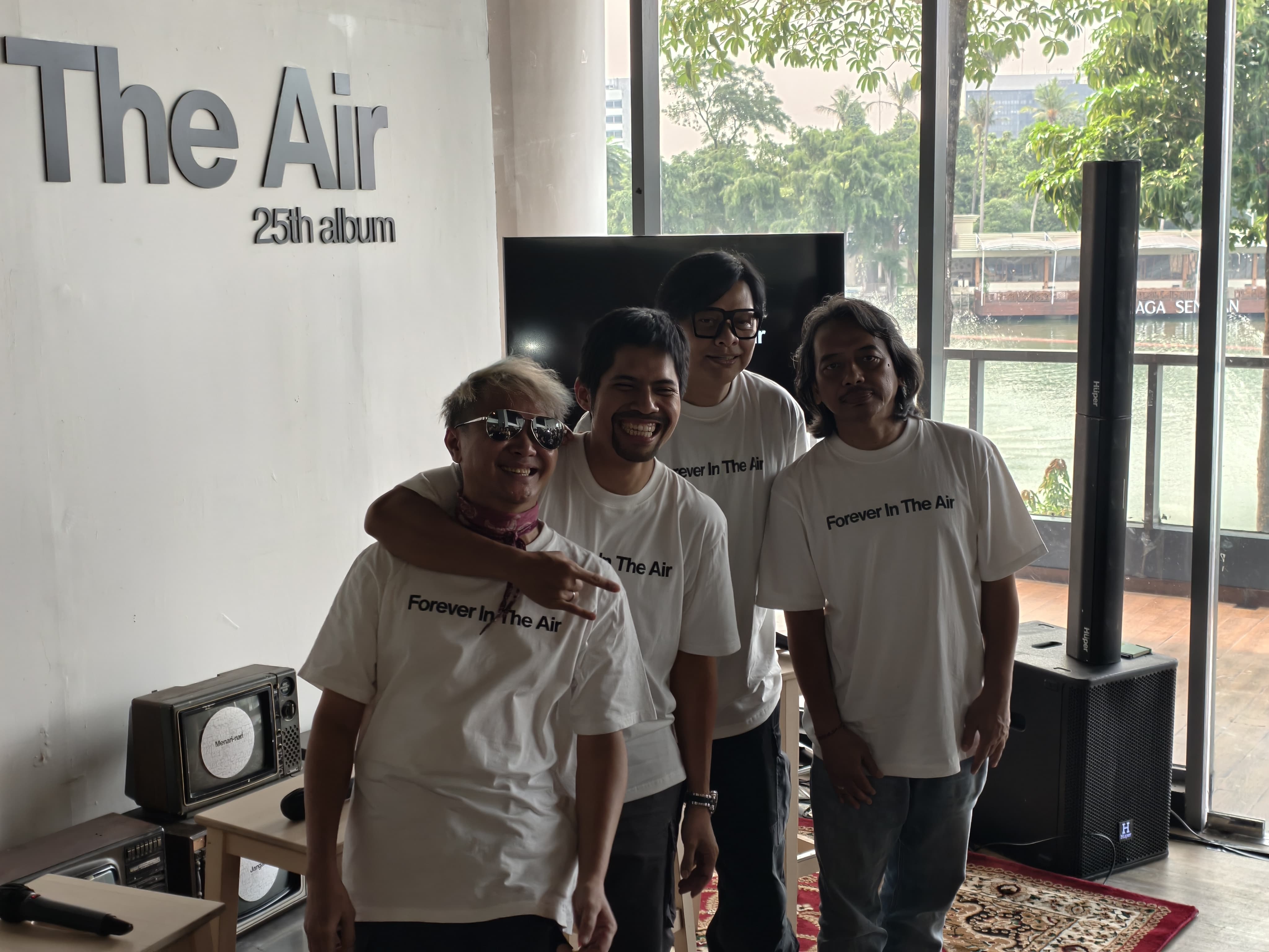 GIGI Garap Album Baru di Studio Tempat Rekaman The Rolling Stones dan Muse