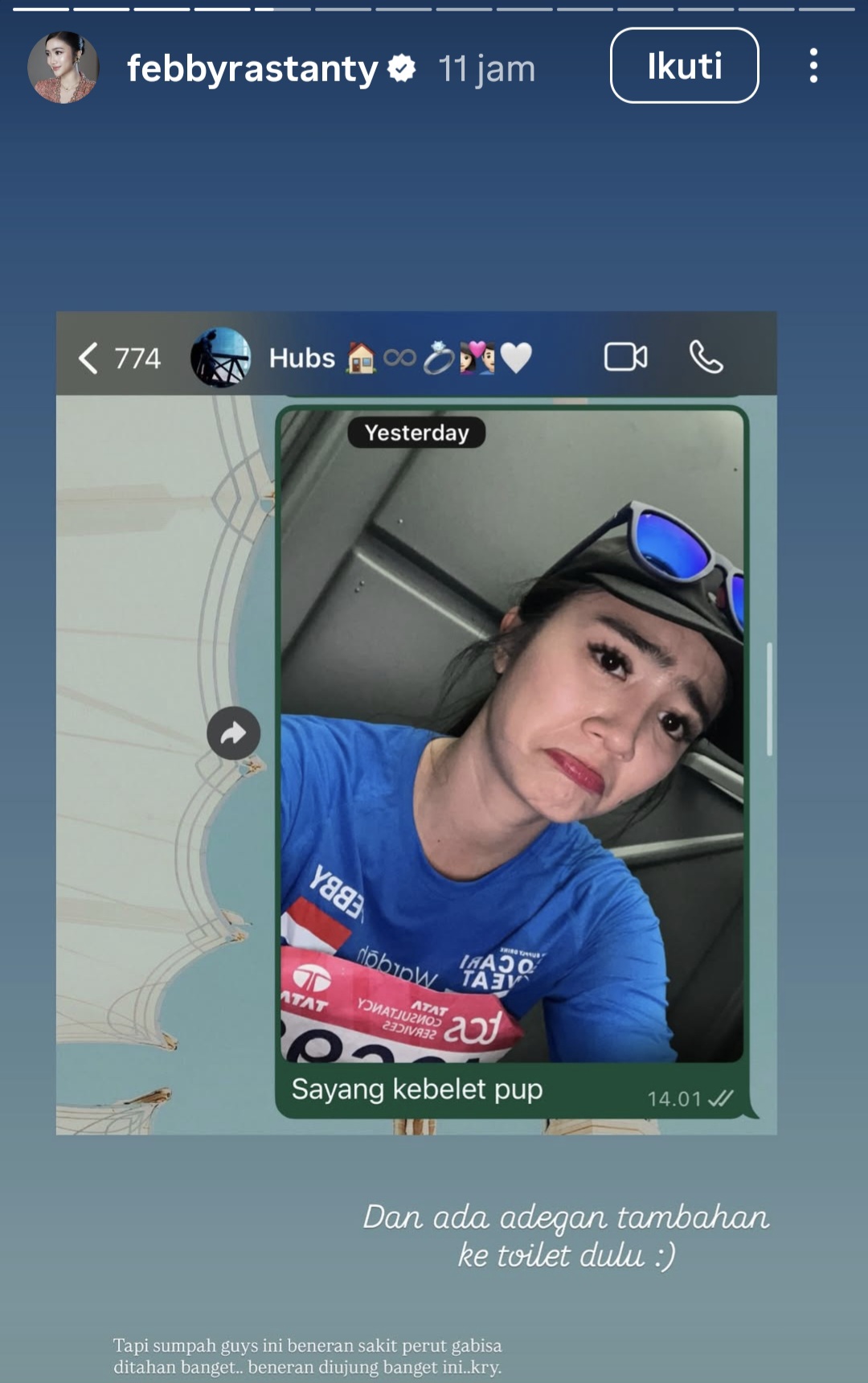 Keren! Febby Rastanty Tuntaskan 42 Km di New York City Marathon 2025