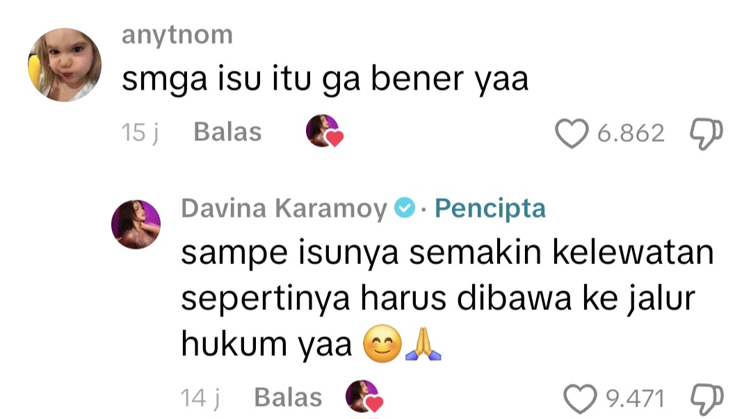 Isu Davina Karamoy Jadi Selingkuhan, Pesan Ayahnya soal Pelakor Kembali Viral