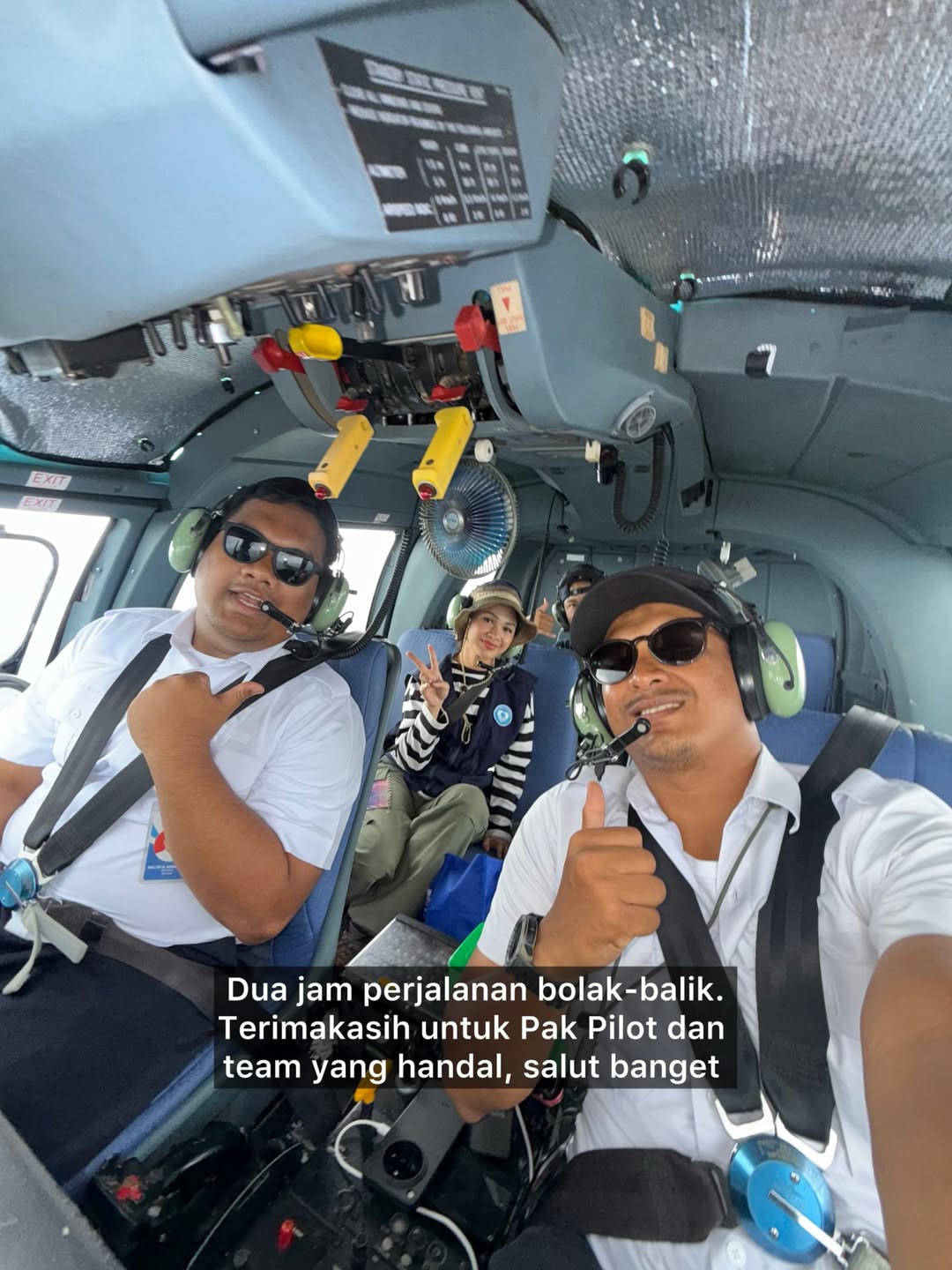 Andien Jadi Relawan Banjir Aceh, Salurkan Bantuan Pakai Helikopter