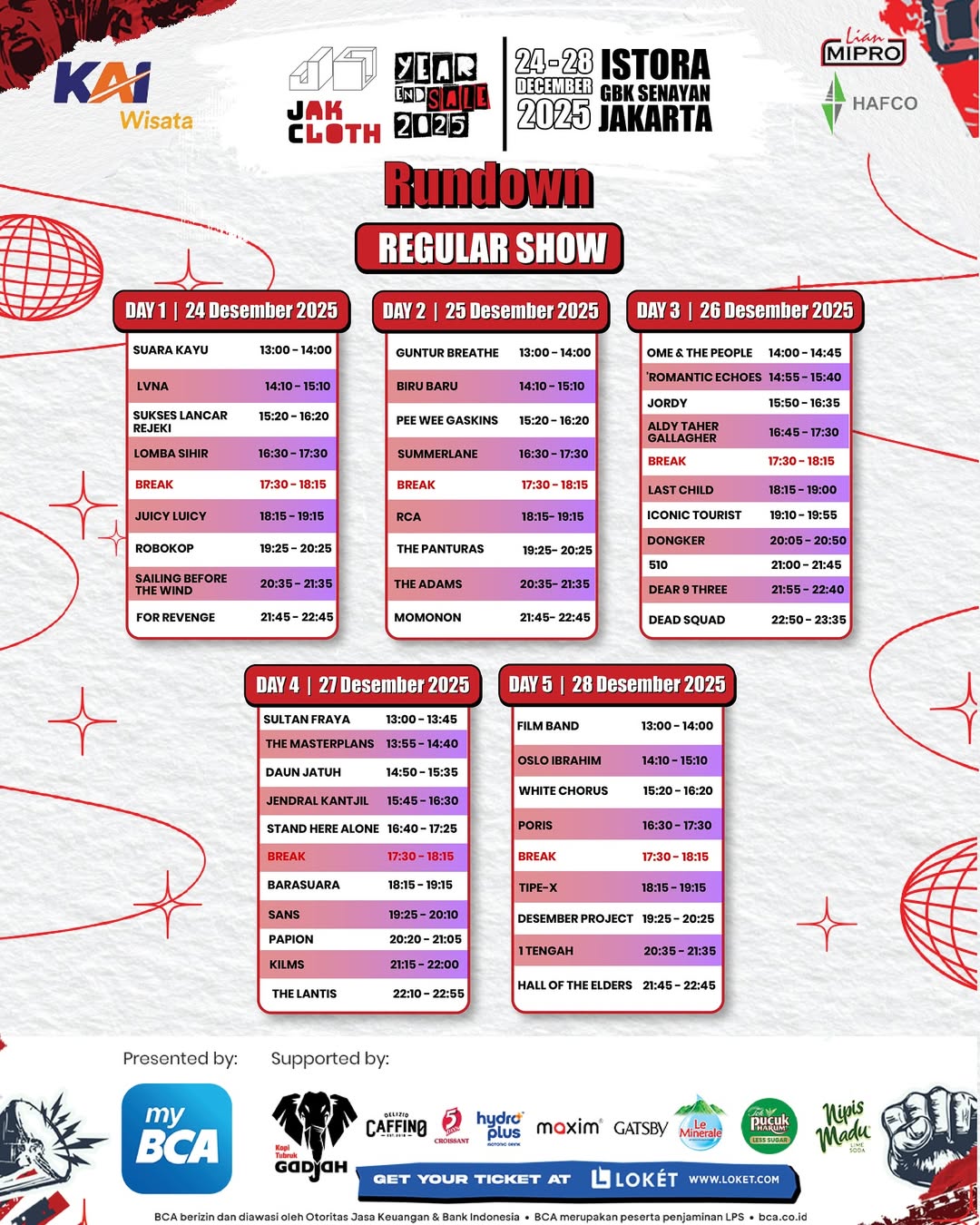 5 Konser Musik Seru di Jakarta untuk Rayakan Tahun Baru 2026