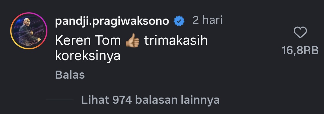 Materi Gibran Ngantuk di Mens Rea Dikritik Tompi, Begini Tanggapan Pandji Pragiwaksono