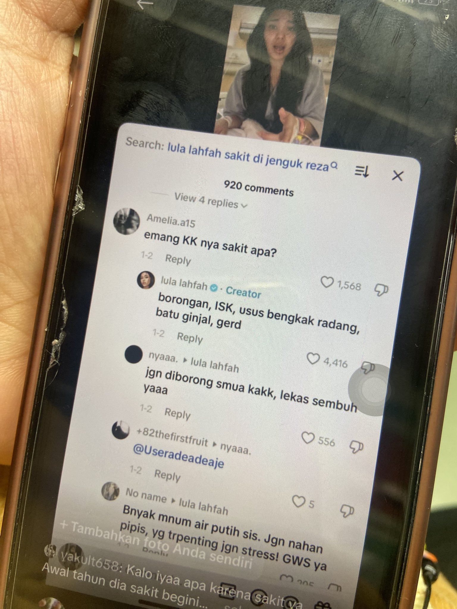 Lula Lahfah Meninggal, Video Reza Arap Menangis Beredar di Media Sosial