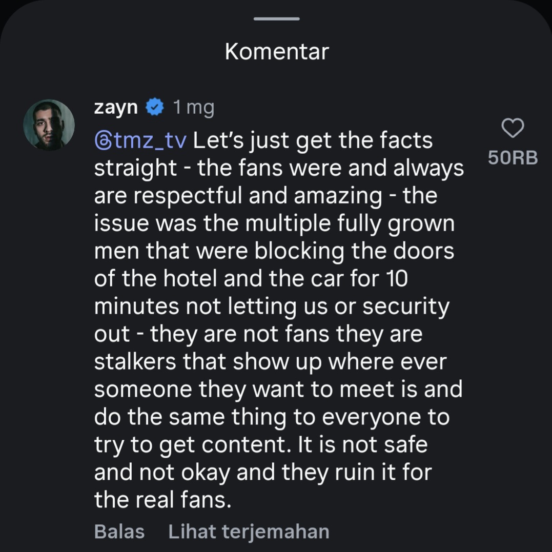 Video Zayn Malik Ngamuk di Depan Hotel Viral, Ternyata Ini Penyebabnya