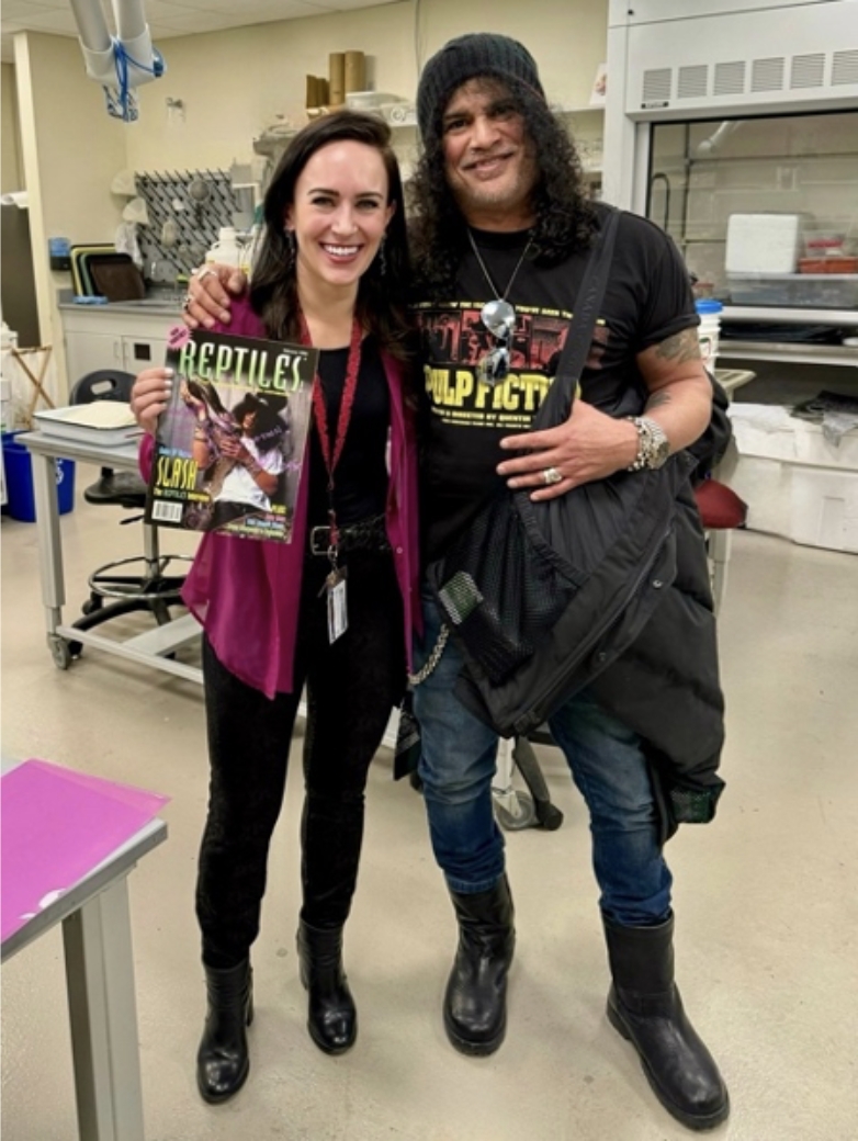 Gitaris Guns N Roses Slash Diabadikan Jadi Nama Ilmiah Spesies Ular Baru