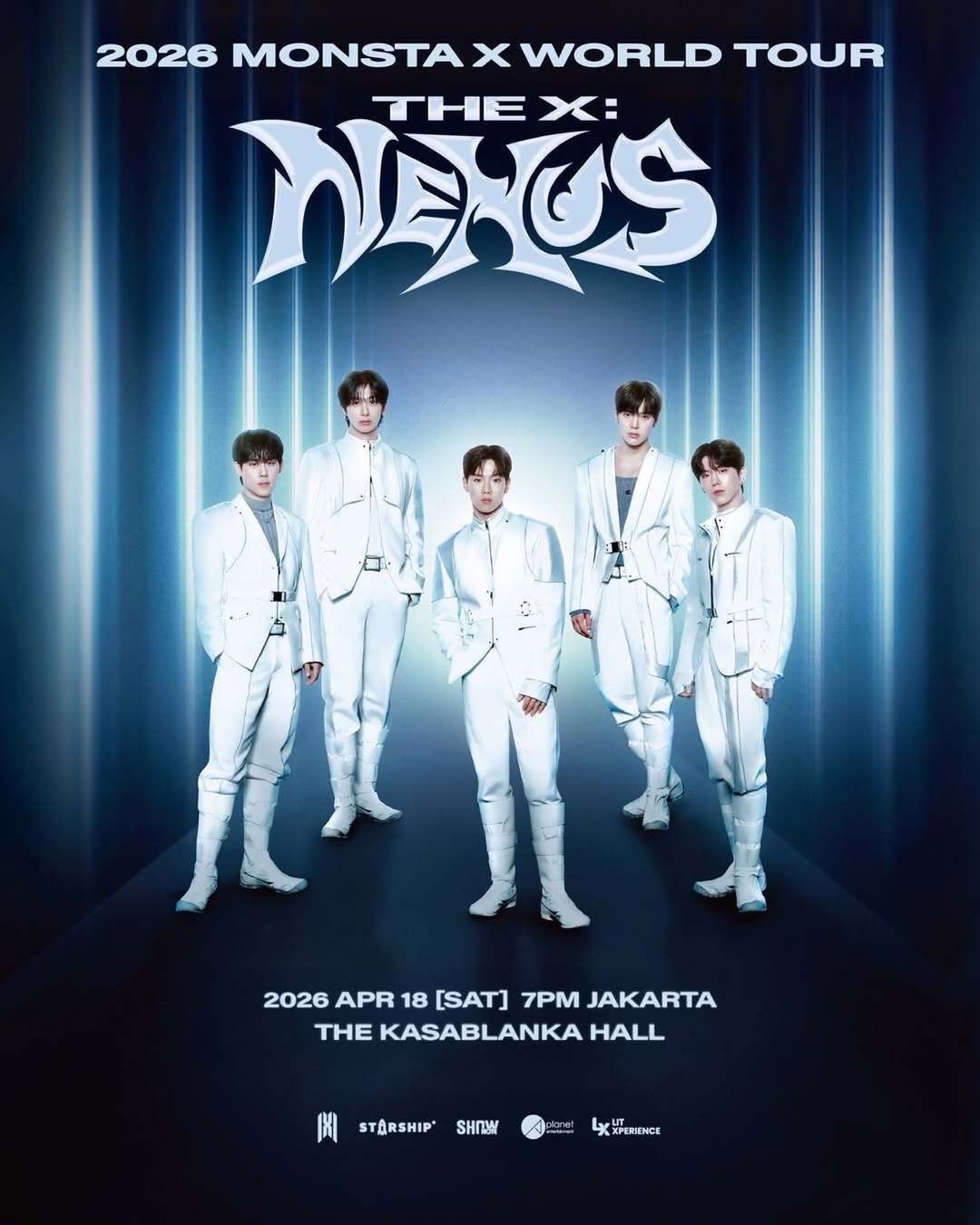 Konser MONSTA X di Jakarta Sebentar Lagi, Harga Tiket Mulai Rp1,6 Juta