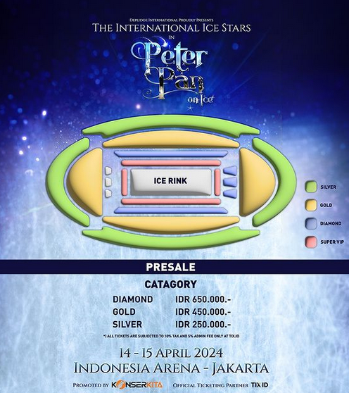 Peter Pan On Ice Kembali Hadir di Jakarta