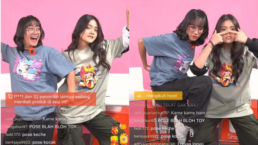 Freya dan Christy JKT48 Hadir di Shopee Live Temani Penggemar Berburu Undangan Nonton Langsung JKT48