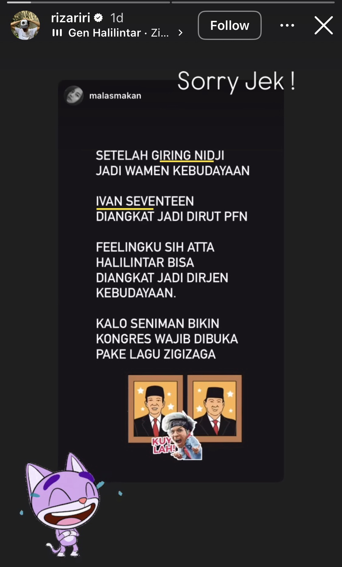 Kritik dan Sindiran Sineas Terhadap Penunjukan Ifan Seventeen sebagai Dirut PFN