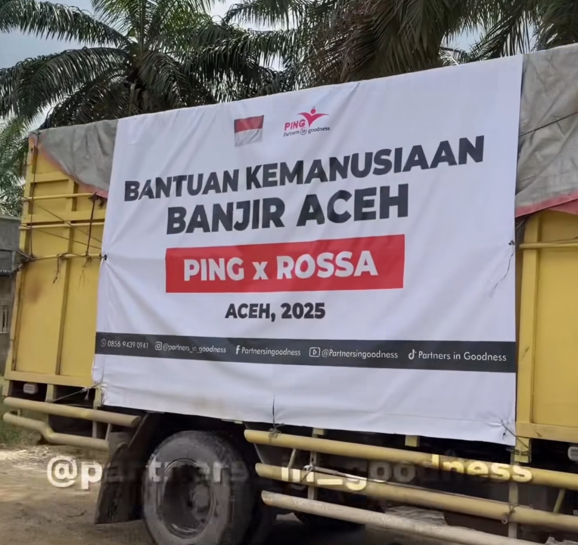 Rossa Donasi Rp500 Juta untuk Bencana Sumatera, Sediakan Akses Listrik hingga Starlink