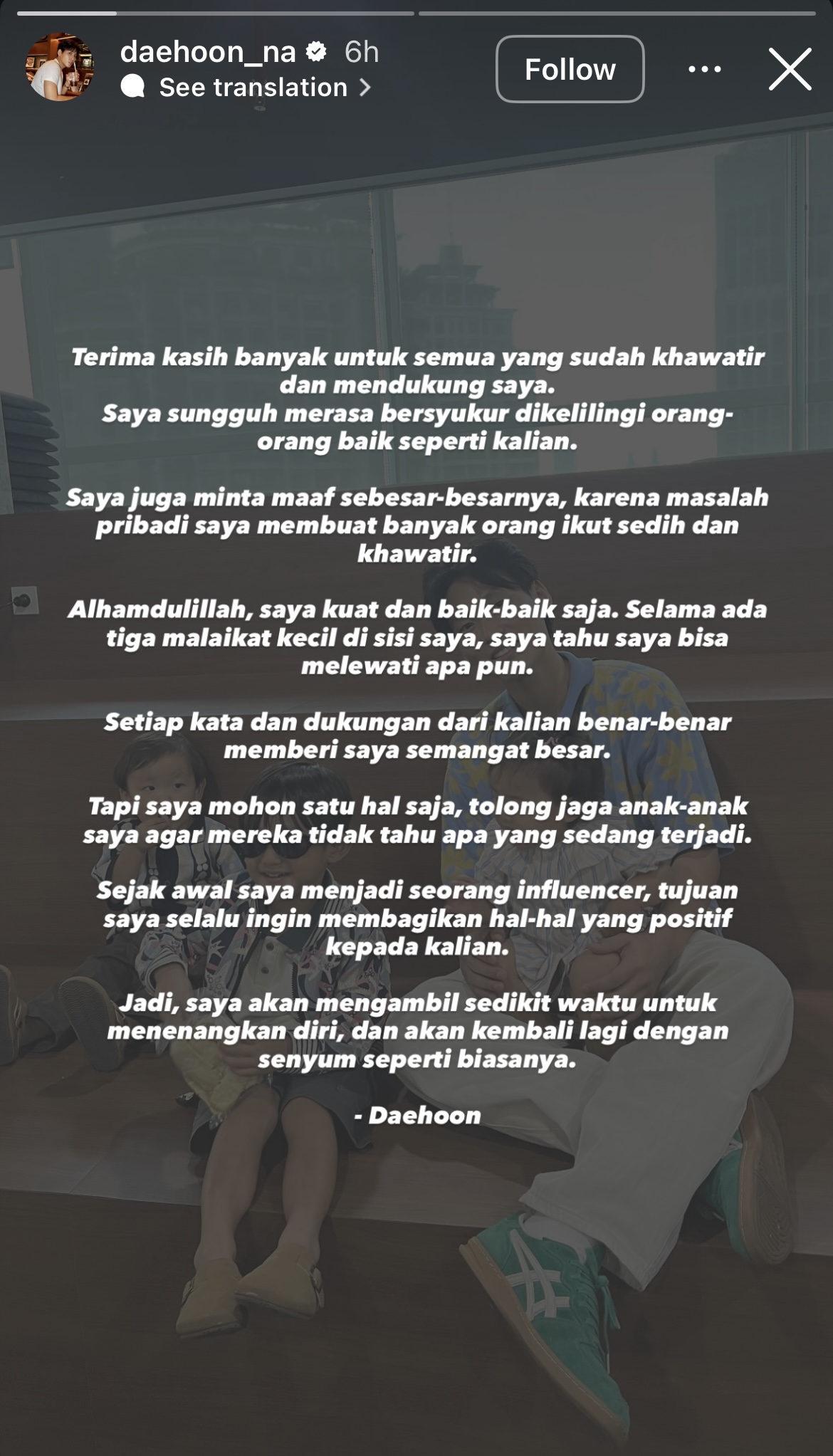 Foto Mesra Jule dengan Pria Lain Viral, Na Daehoon Akhirnya Buka Suara