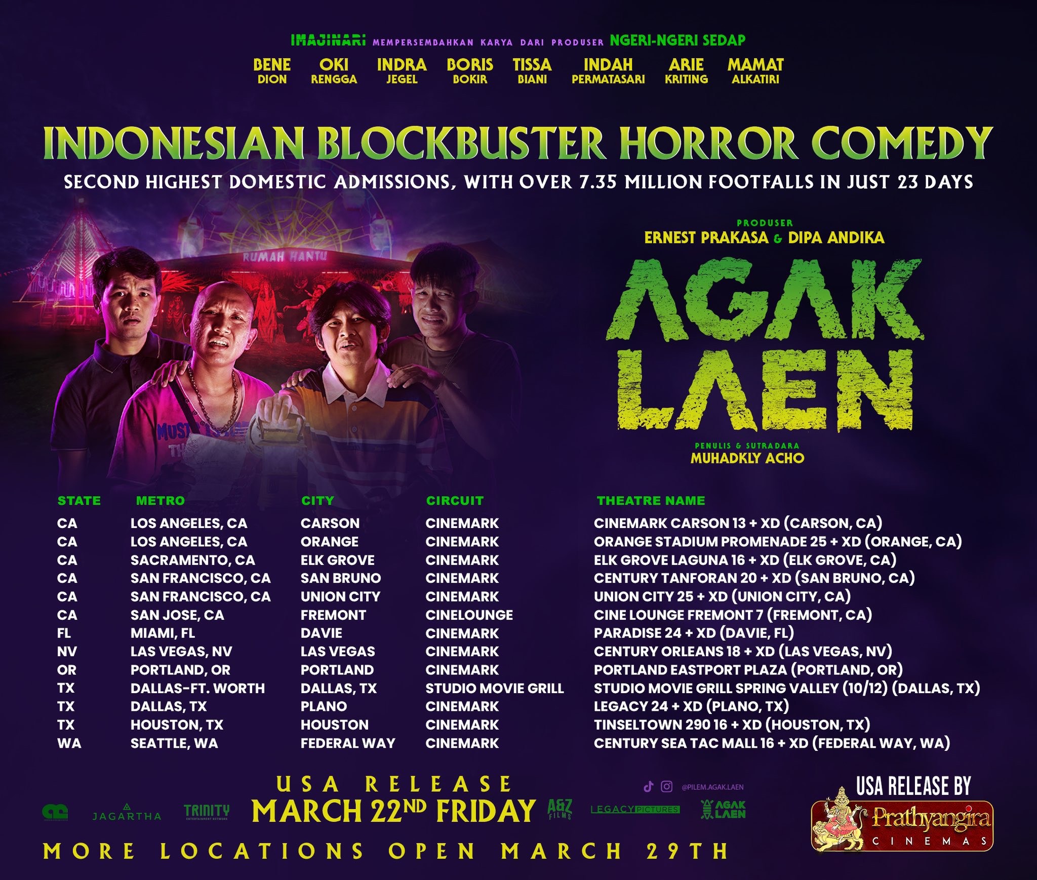 Bangga! Film Agak Laen Bakal Tayang di Amerika Serikat