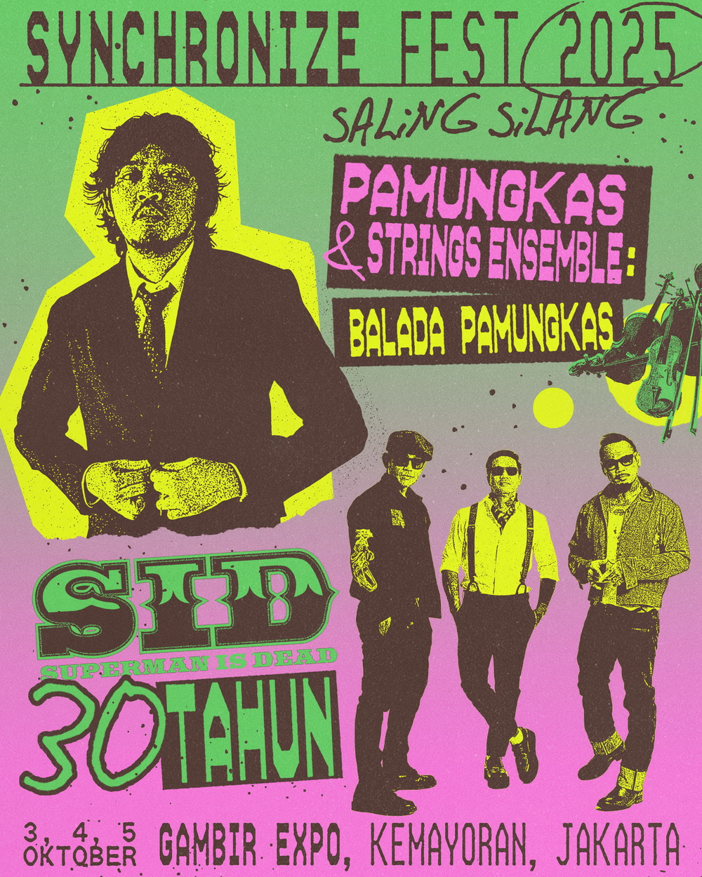 20 Line-up Spesial yang Wajib Ditonton di Synchronize Fest 2025