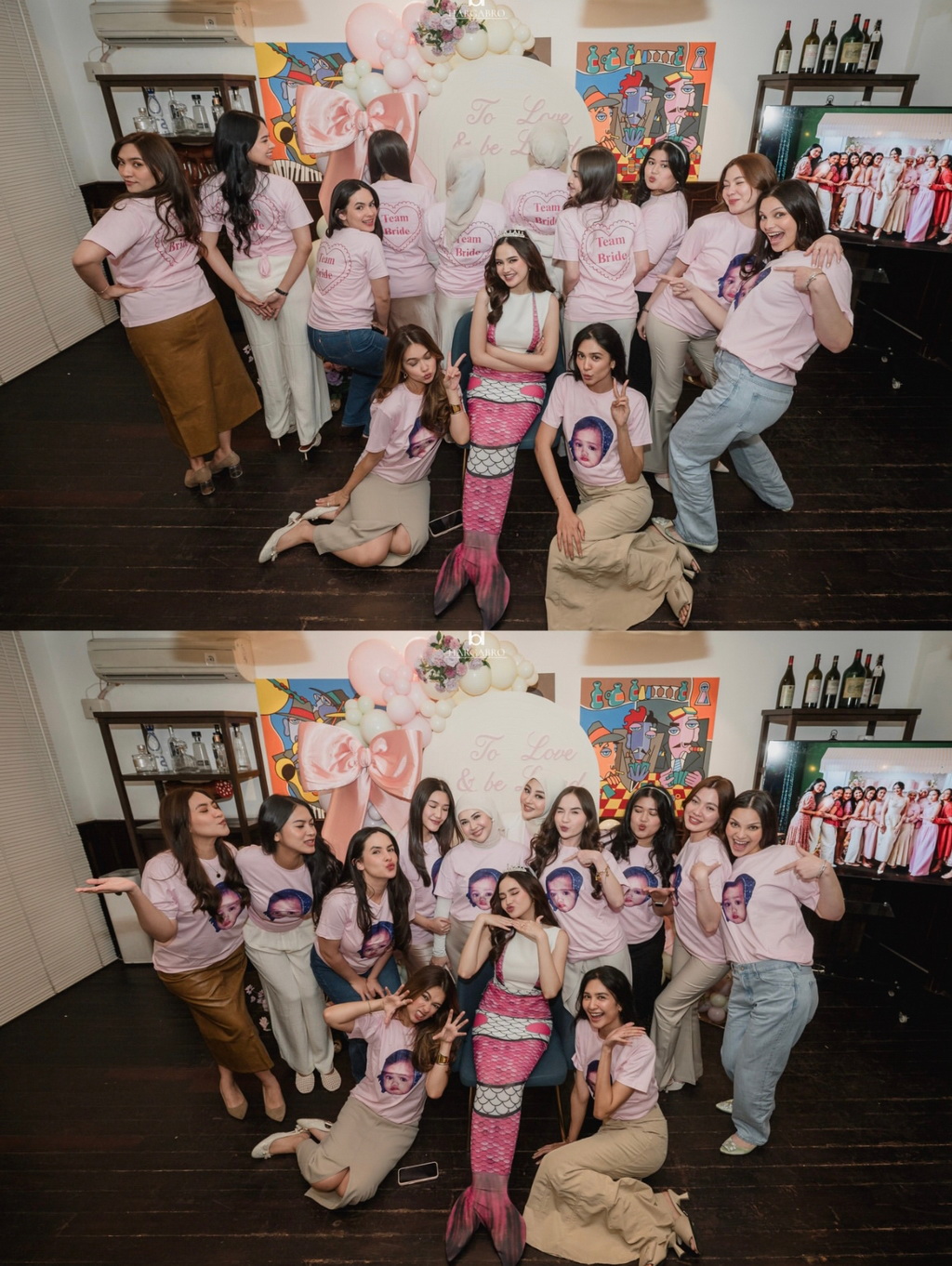 Syifa Hadju Jadi Mermaid di Bridal Shower, Pakai Kain Dipenuhi Stiker El Rumi