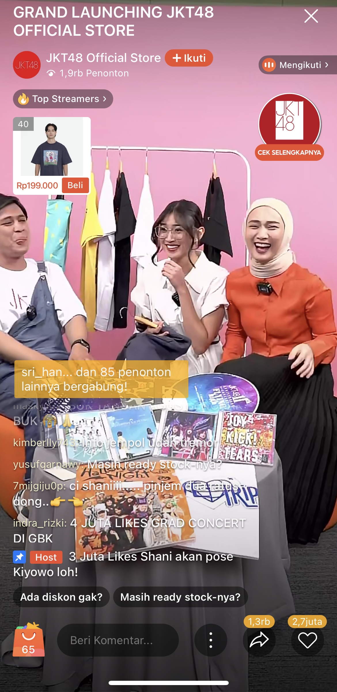 Asyik! JKT48 Official Store Kini Ada di Shopee, Makin Mudah Beli Merchandise Eksklusif