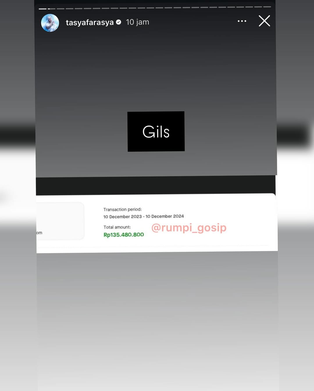 Transaksi Ojol Tasya Farasya Tembus Ratusan Juta, Netizen Heboh