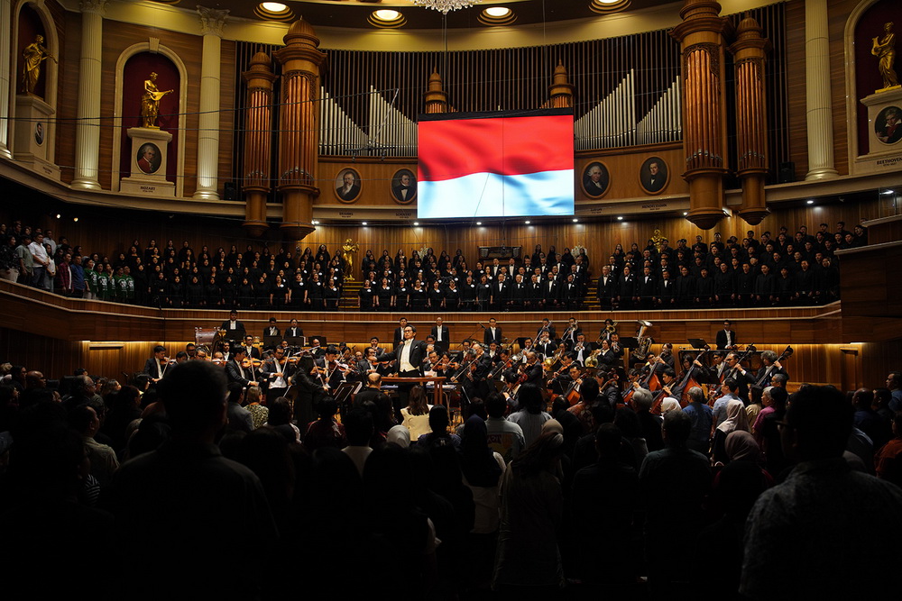 Addie MS Terharu Tampil di Konser 30 Tahun Twilite Chorus