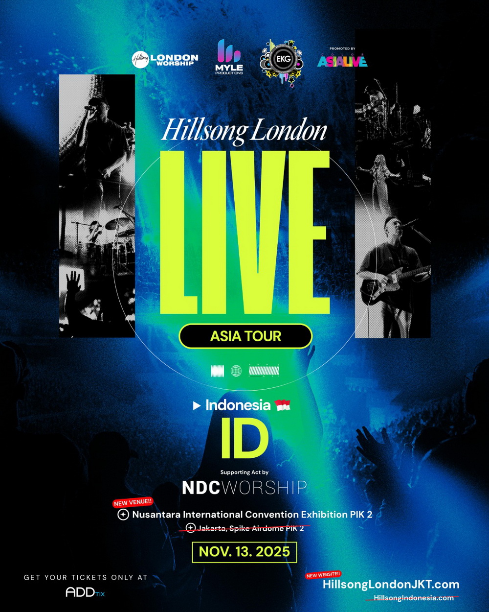 Tempat Konser Hillsong London di Jakarta Dipindah