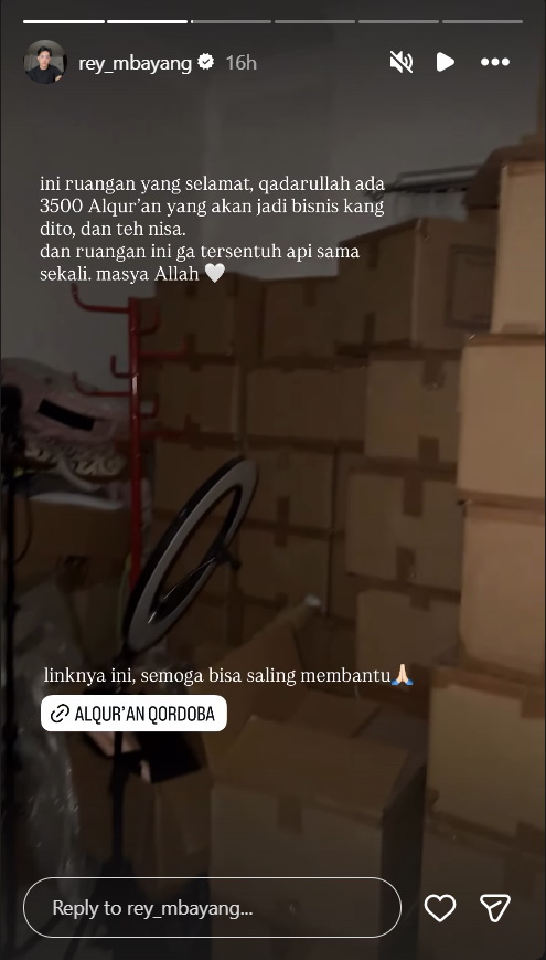 Rumah Anisa Rahma dan Anandito Dwis Kebakaran, 3500 Al-Quran Tak Dilalap Api
