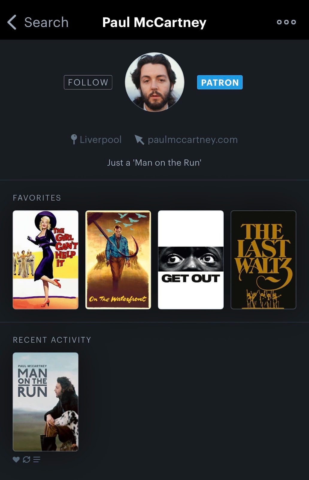Gabung Letterboxd, Ini Empat Film Favorit Paul McCartney