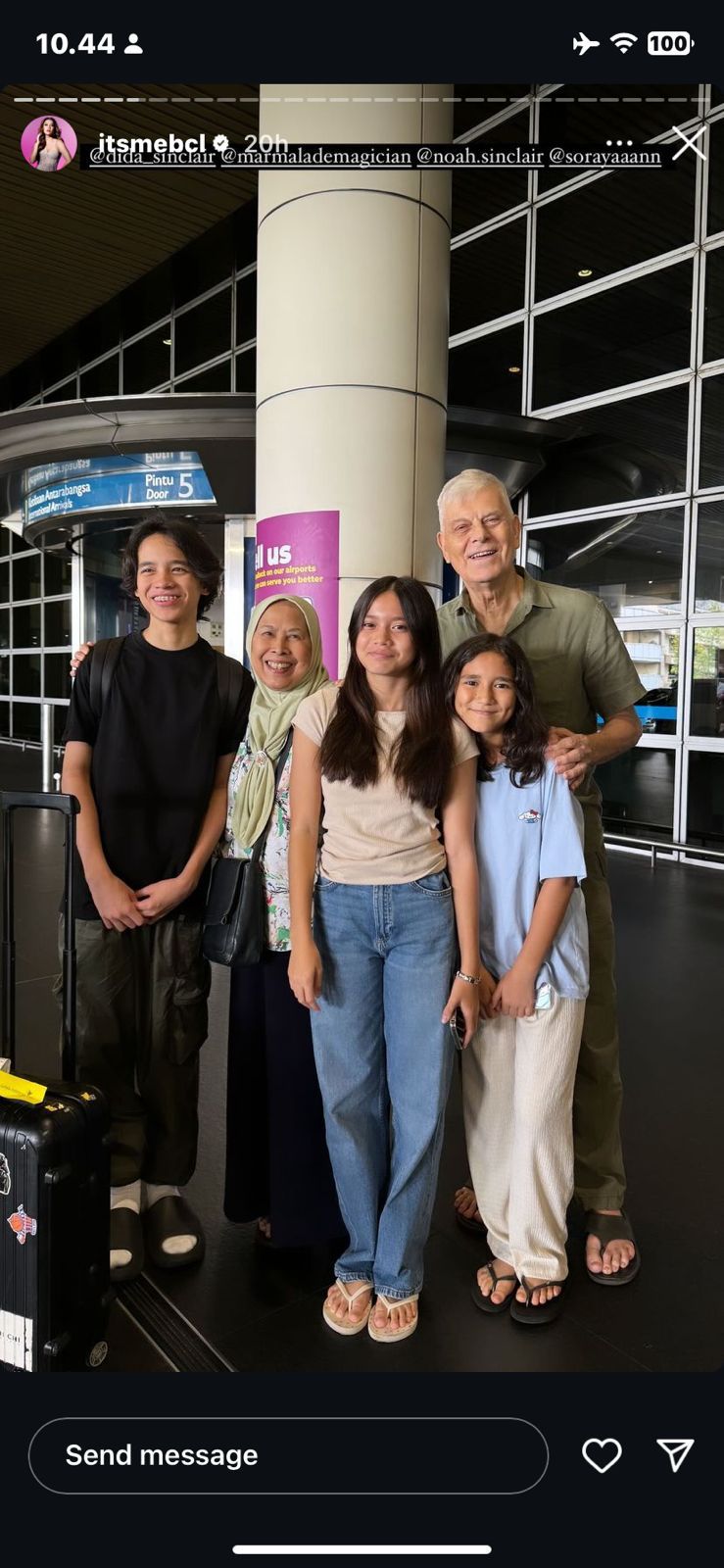 Tiba di Malaysia, BCL dan Noah Langsung Disambut Keluarga Mendiang Ashraf