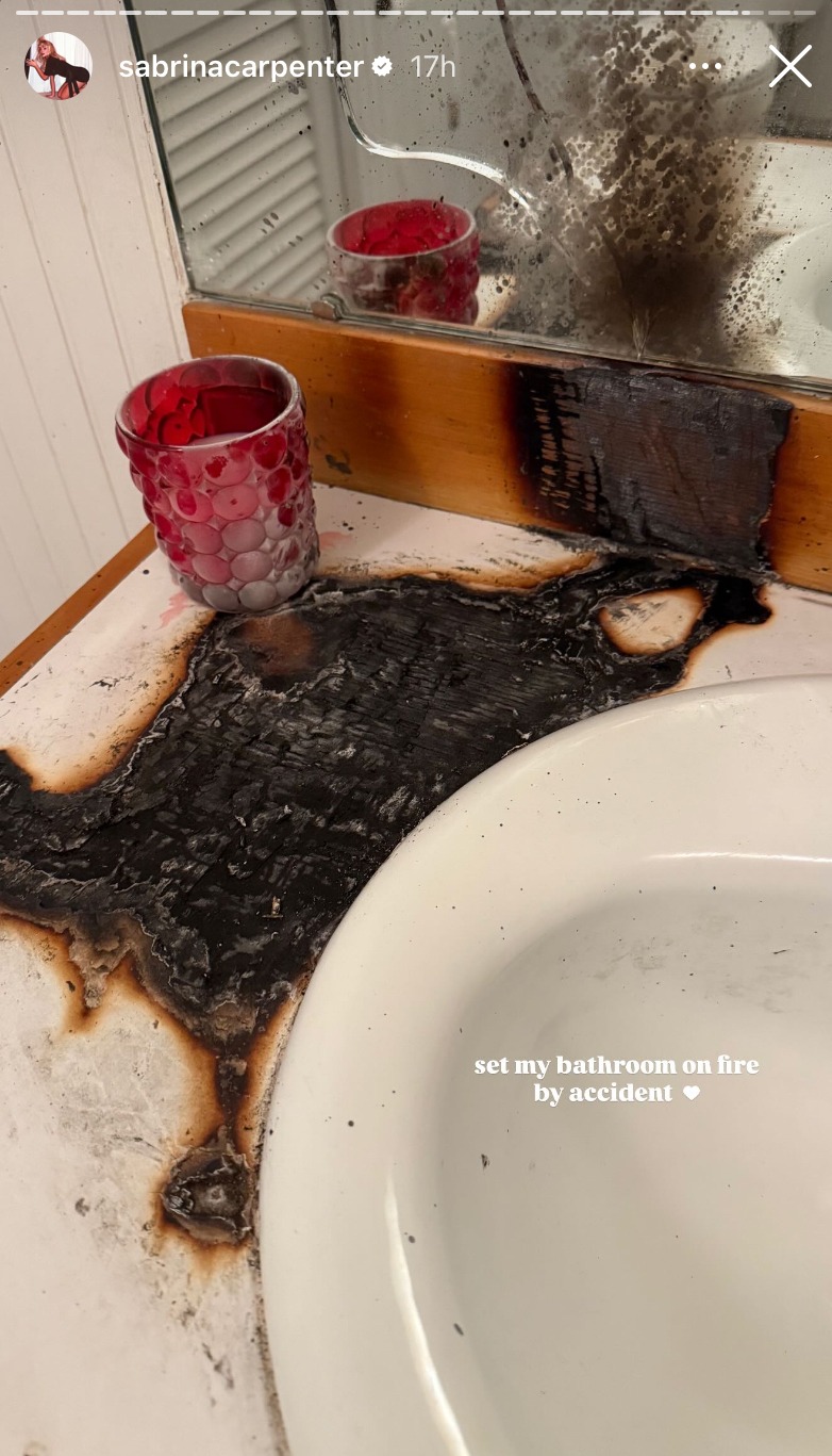 Rumah Sabrina Carpenter Hampir Kebakaran Gara-Gara Ini