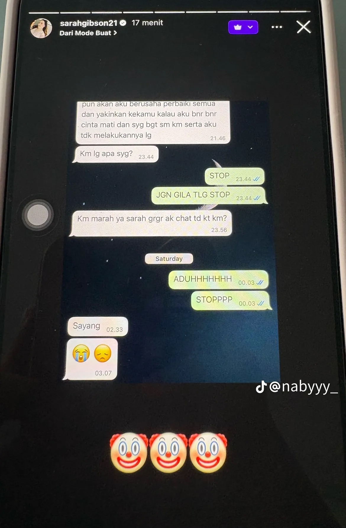 Diska Resha Janji Tak Selingkuh Lagi, Sarah Gibson Tetap Menolak Rujuk
