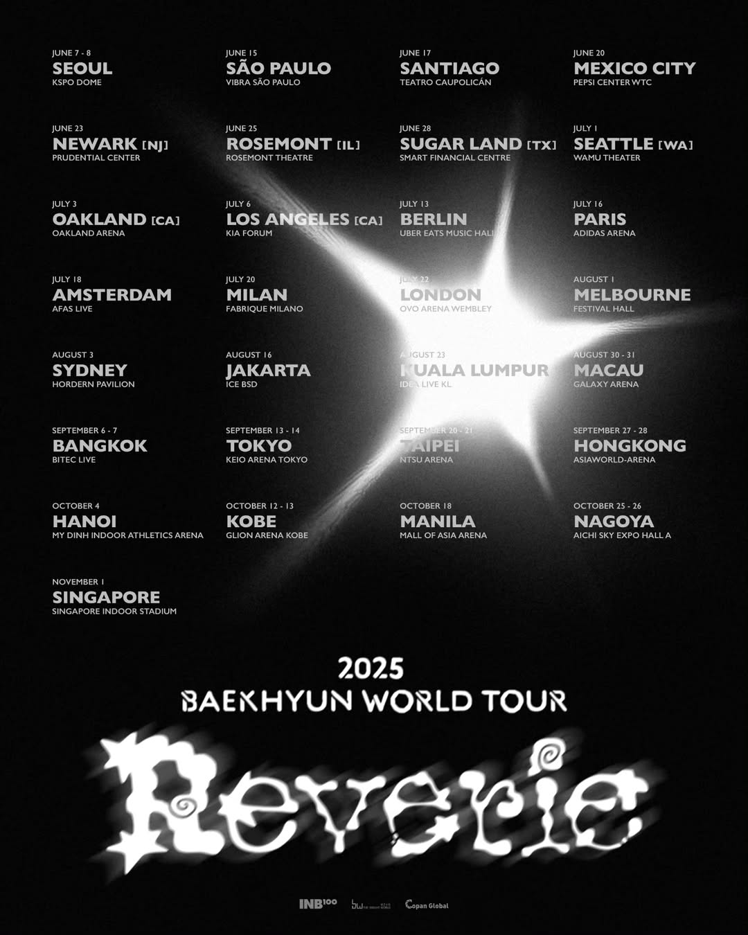 Hore! Baekhyun EXO Gelar Konser Solo Dunia Pertama, Jakarta Masuk Daftar!