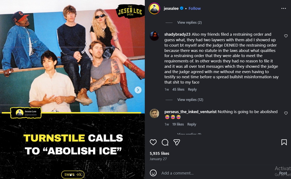 Fitnah Band Lamanya, Eks Gitaris Turnstile Malah Dikeluarkan dari Band Baru