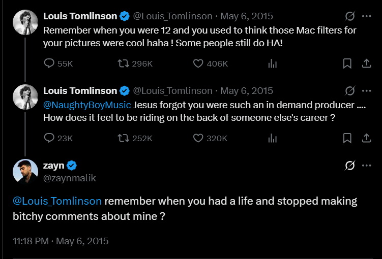 Momen Reuni Louis Tomlinson dan Zayn Malik Setelah Perselisihan
