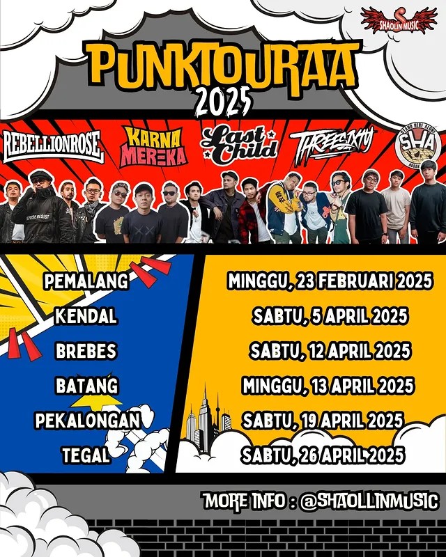 Jadwal Konser & Festival Musik April 2025, Kamu Nonton yang Mana?