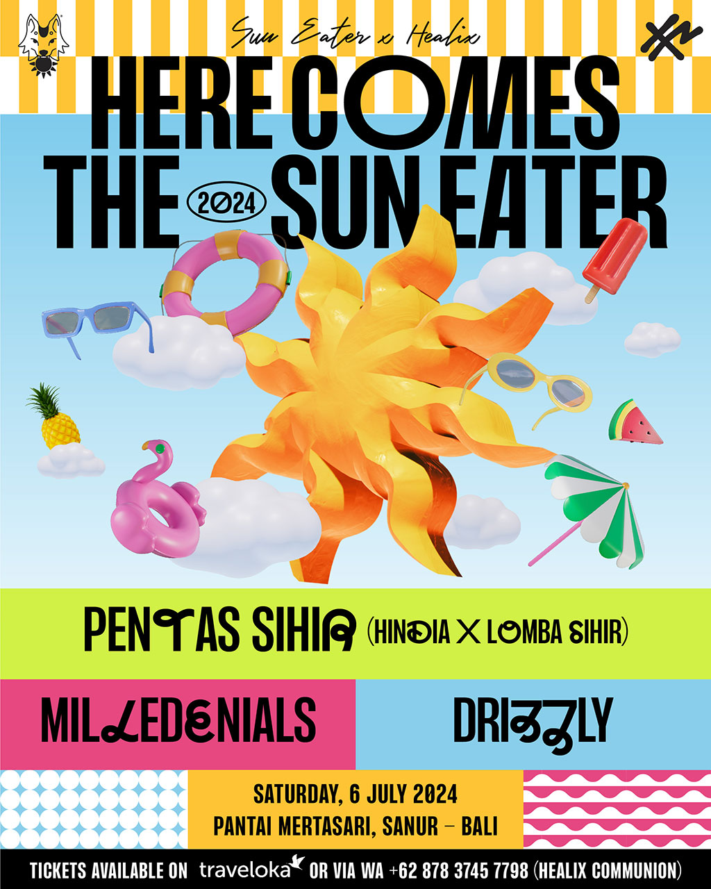 Sukses di Jakarta dan Malaysia, Festival Here Comes The Sun Eater Bakal Digelar di Bali