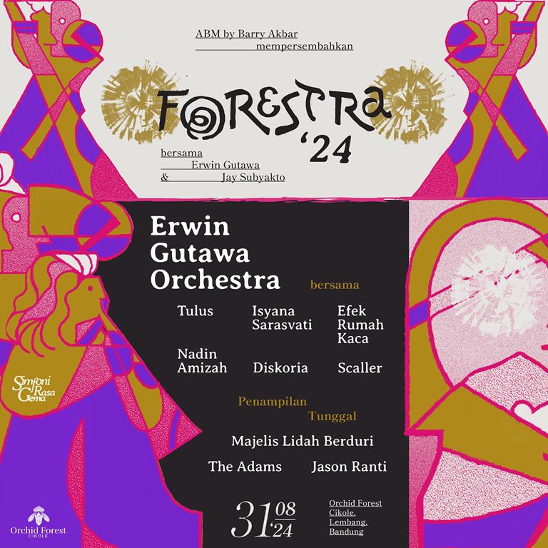 Forestra 2024, Satu-satunya Pertunjukan Orkestra di Tengah Hutan Siap Digelar