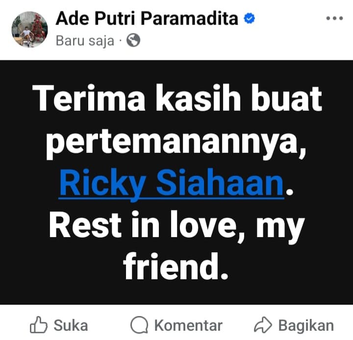 Gitaris Seringai Ricky Siahaan Meninggal Dunia