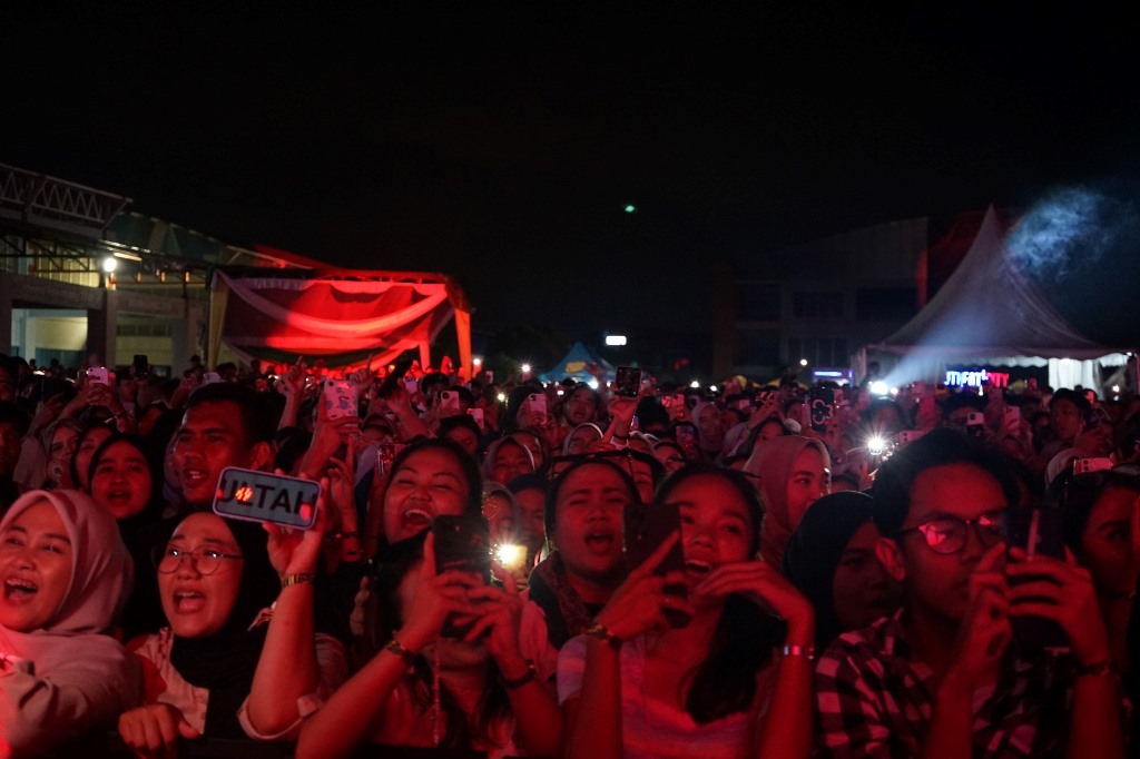 Kembali Hadir, Authenticity Sukses Ramaikan Panggung Nyanyian Gembira di Palembang