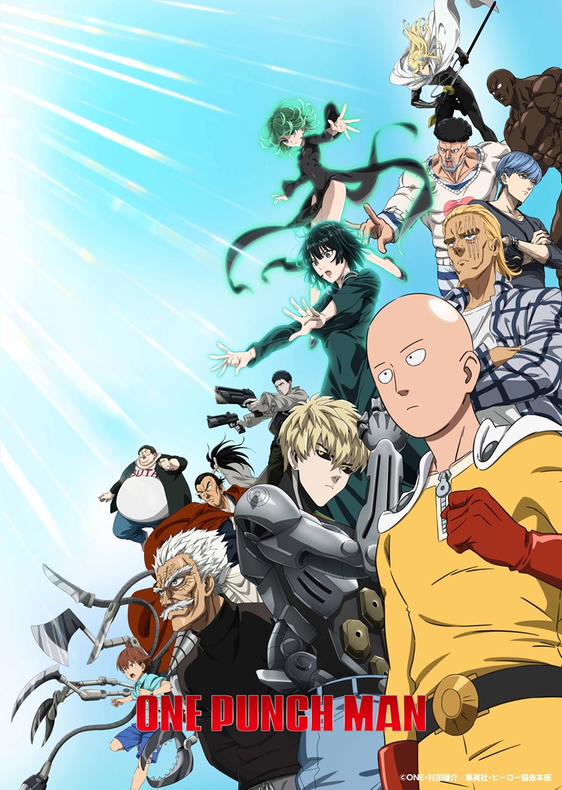 One Punch Man Season 3 Rilis Trailer Resmi Pertama, Tayang Oktober 2025
