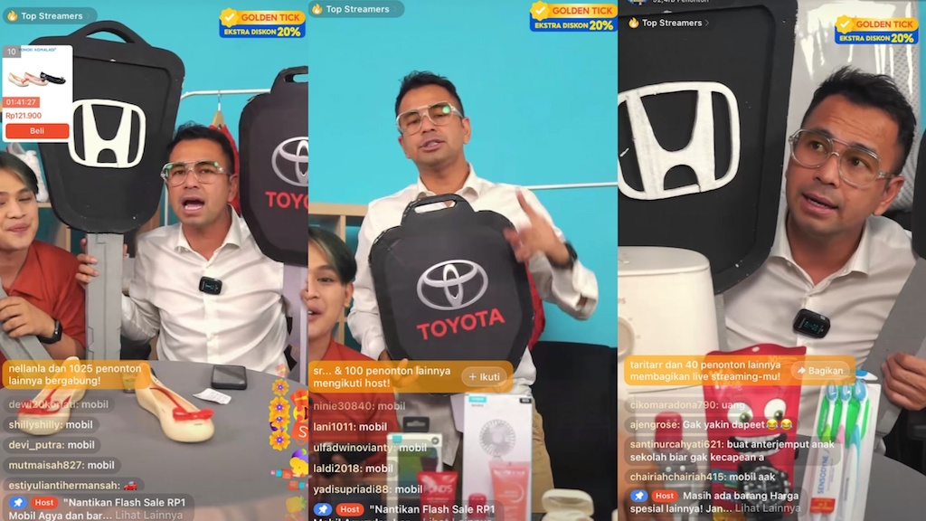 Siap-siap Rebutan! Flash Sale Motor dan Smartphone Rp1 di Shopee Live Raffi Ahmad pada Promo Puncak Shopee Big Ramadan Sale 2024