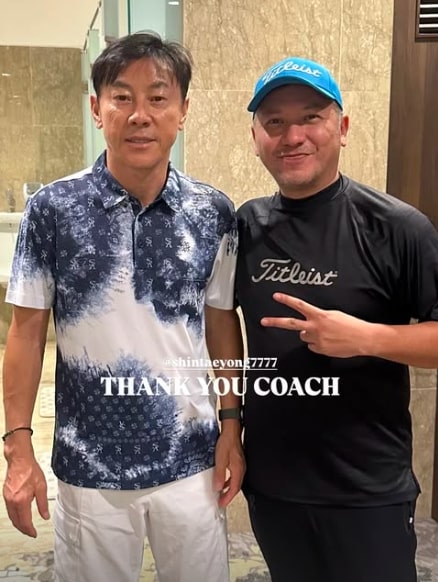 Deretan Artis Ini Sampaikan Terima Kasih kepada Shin Tae-yong