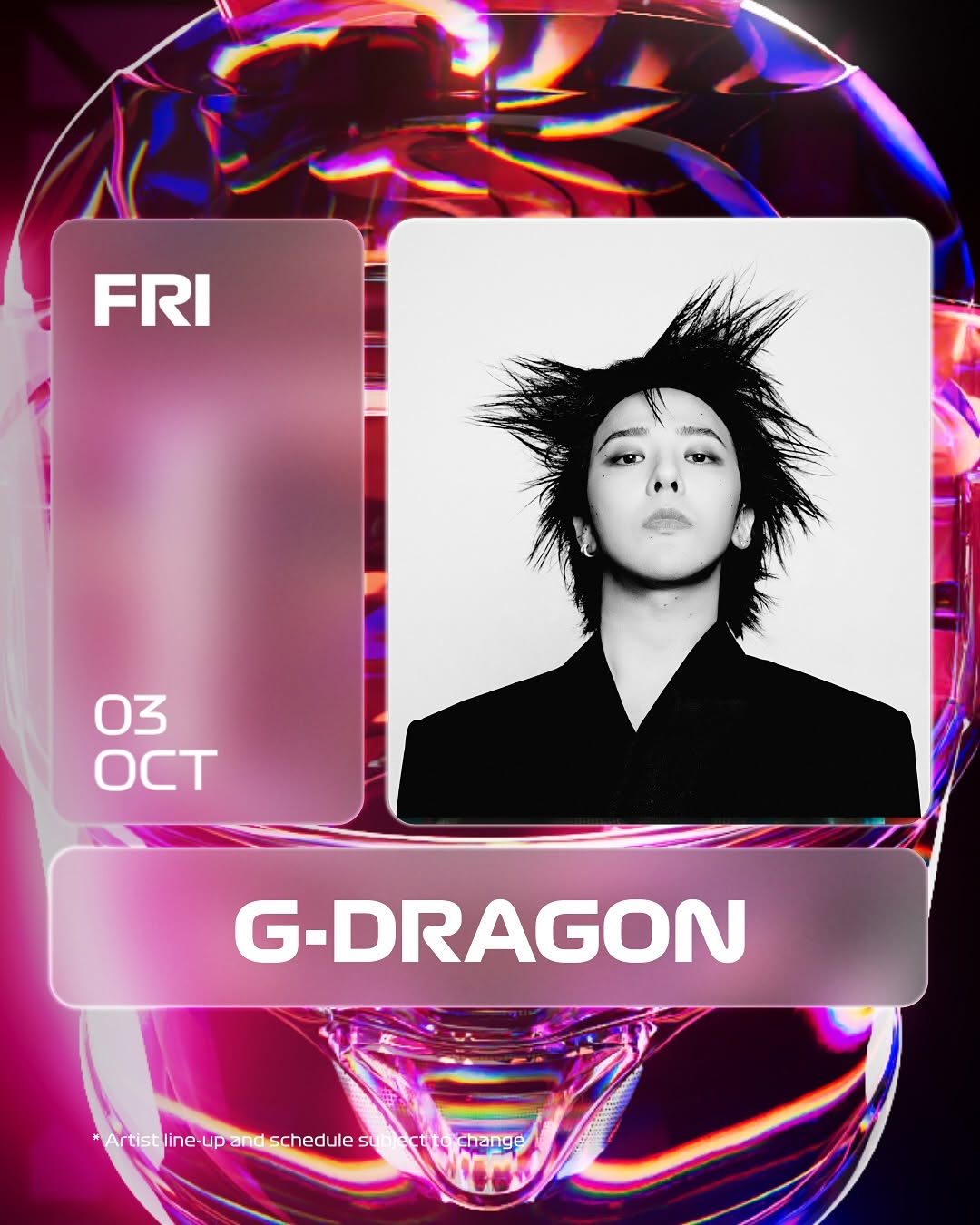 G-Dragon dan Elton John Tampil di F1 Singapura 2025, Simak Harga Tiket dan Cara Belinya?