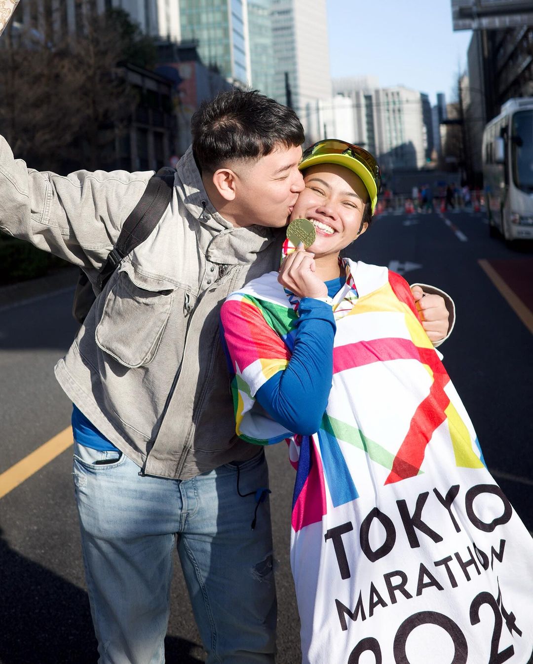 Yura Yunita Berhasil Capai 42 Kilometer di Tokyo Marathon